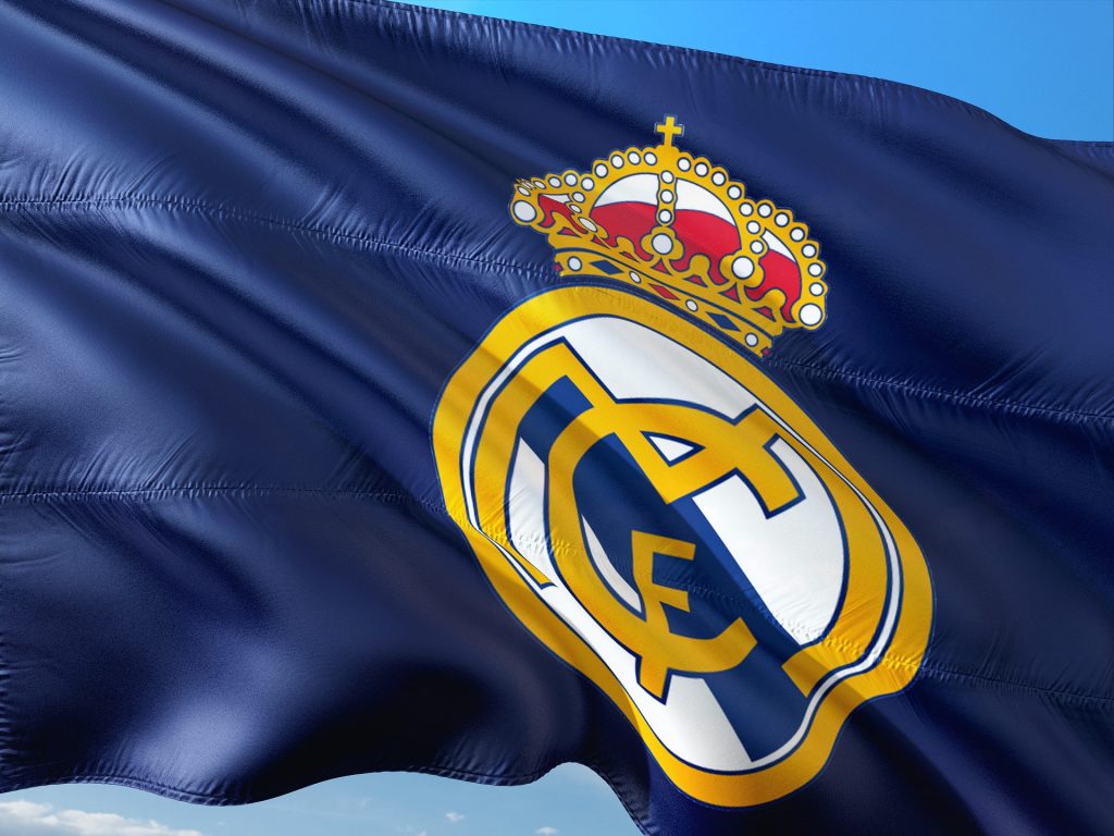 real madrid flagg