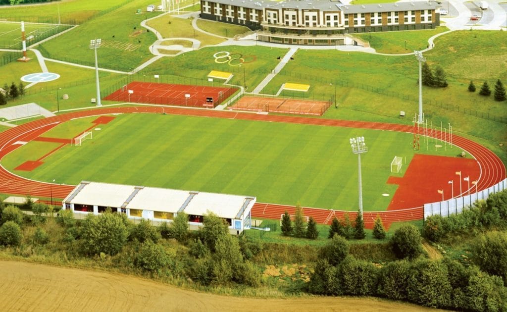 treningsleir gdansk treningsanlegg